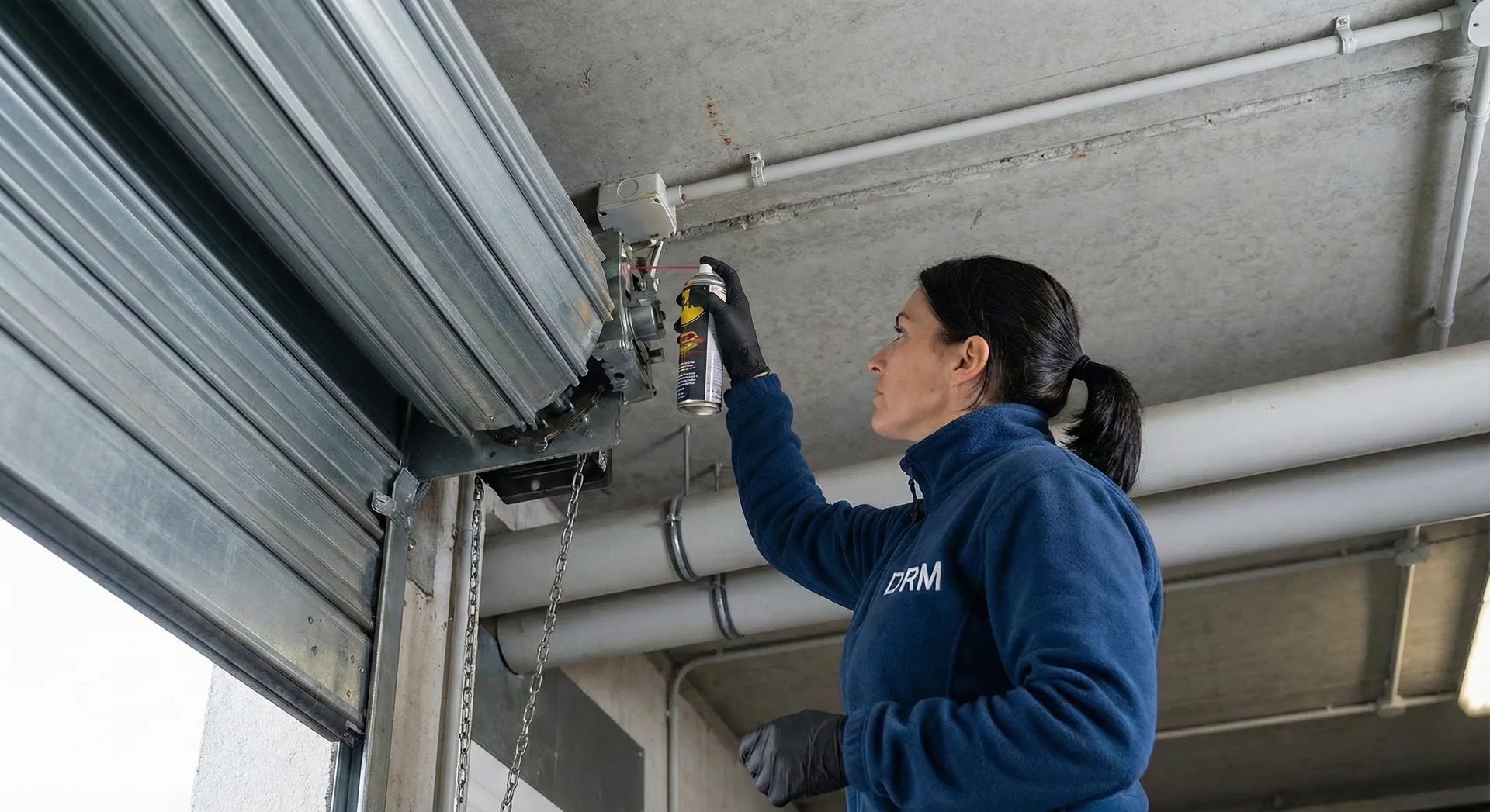 Entretien annuel rideau metallique commerce Corbeil-Essonnes
