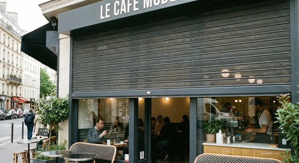 Micro-perforees alu rideau metallique